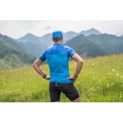 ULTRA TRAIL QUANTUM - MĘSKI T-SHIRT BLUE