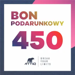 KARTA PODARUNKOWA O WARTOŚCI 450 ZŁ