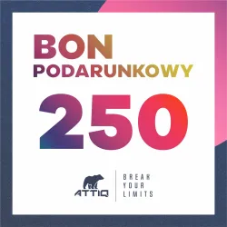 KARTA PODARUNKOWA O WARTOŚCI 250 ZŁ