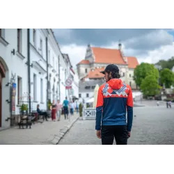 Męska bluza biegowa Trophy Parrot Orange