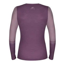 Damski Longsleeve Merino Denali - PURPLE